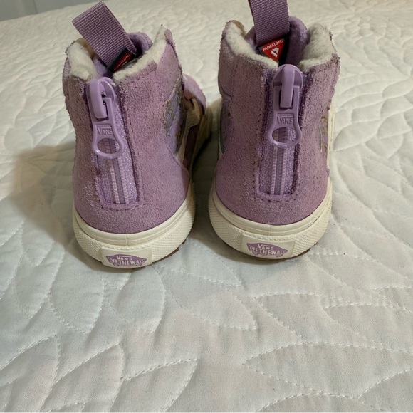 Sk8-Hi MTE-1  Vans Purple Floral High-Top Sneakers - Picture 8 of 12